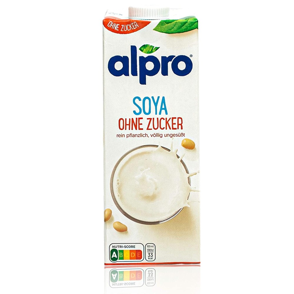 Sójový nápoj bez cukru Alpro, 1L