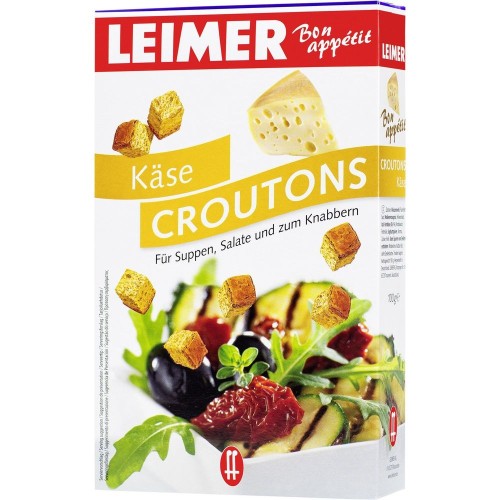 Sýrové krutony Leimer, 100g