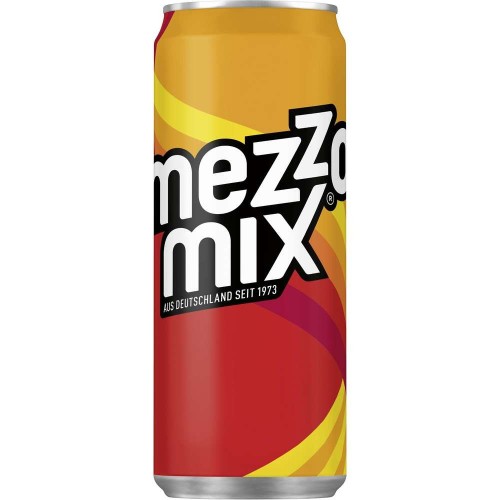 Limonáda Mezzo Mix coca-cola s pomerančem, 330ml