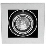Vestavěné výklopné bodové svítidlo FARO 43315 - stříbrné