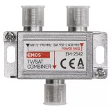 Slučovač satelitního a anténního signálu EMOS EM-2542 (TV/SAT)